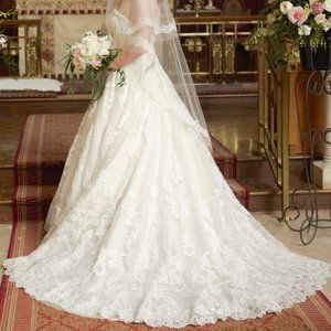 Authentic Morilee Wedding Gown. Size 12. Style: 8902B.